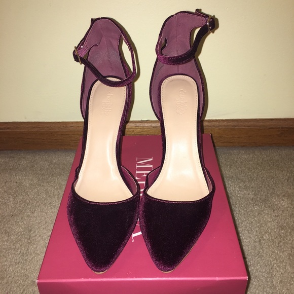 womens velvet heels
